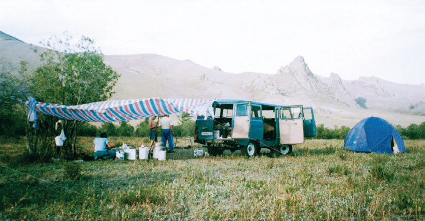 Дендрохронологическая экспедиция в Монголию, 2003 г.